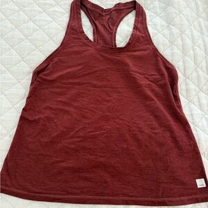 Vuori Maroon Racerback Tank Top